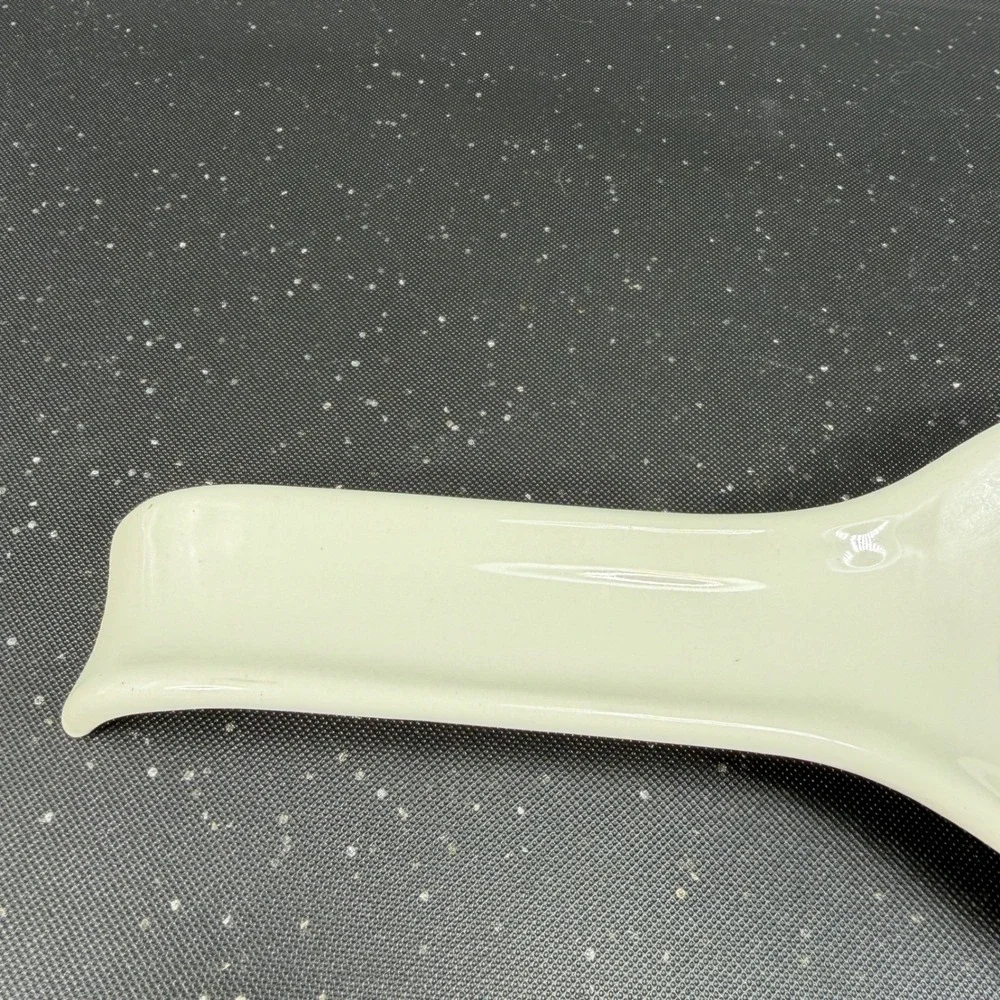 Effetti Home Handmade in Italy Ceramic Spoon Rest Le Verdure Eggplant Botanical‎